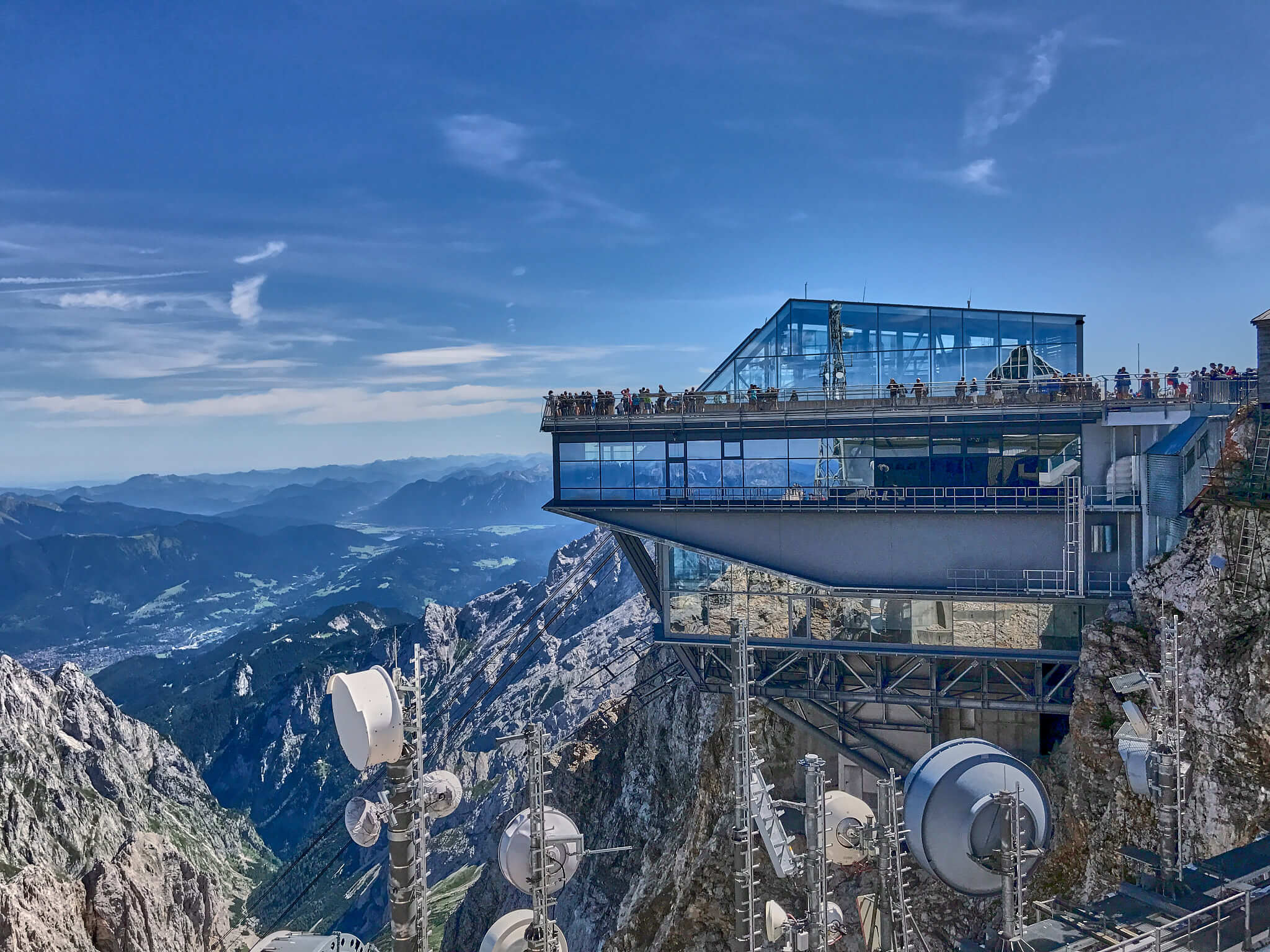 2048x1536 Zugspitze Day Trip, A Journey to the Top of Germany in Summer Magic Earth