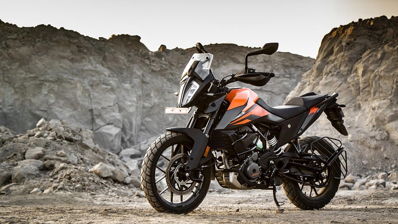 1280x720 KTM 390 Adventure [2021] Exterior Image