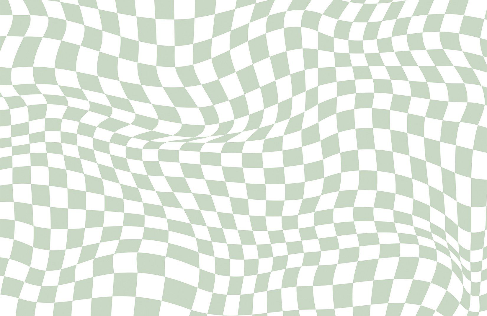1650x1070 Cool Green Chequered Aesthetic Wall Mural