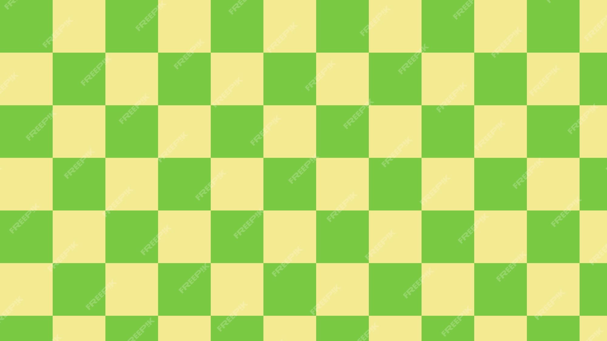 2000x1125 Premium Vector. Yellow and green checkered gingham plaid pattern background perfect for wallpaper backdrop