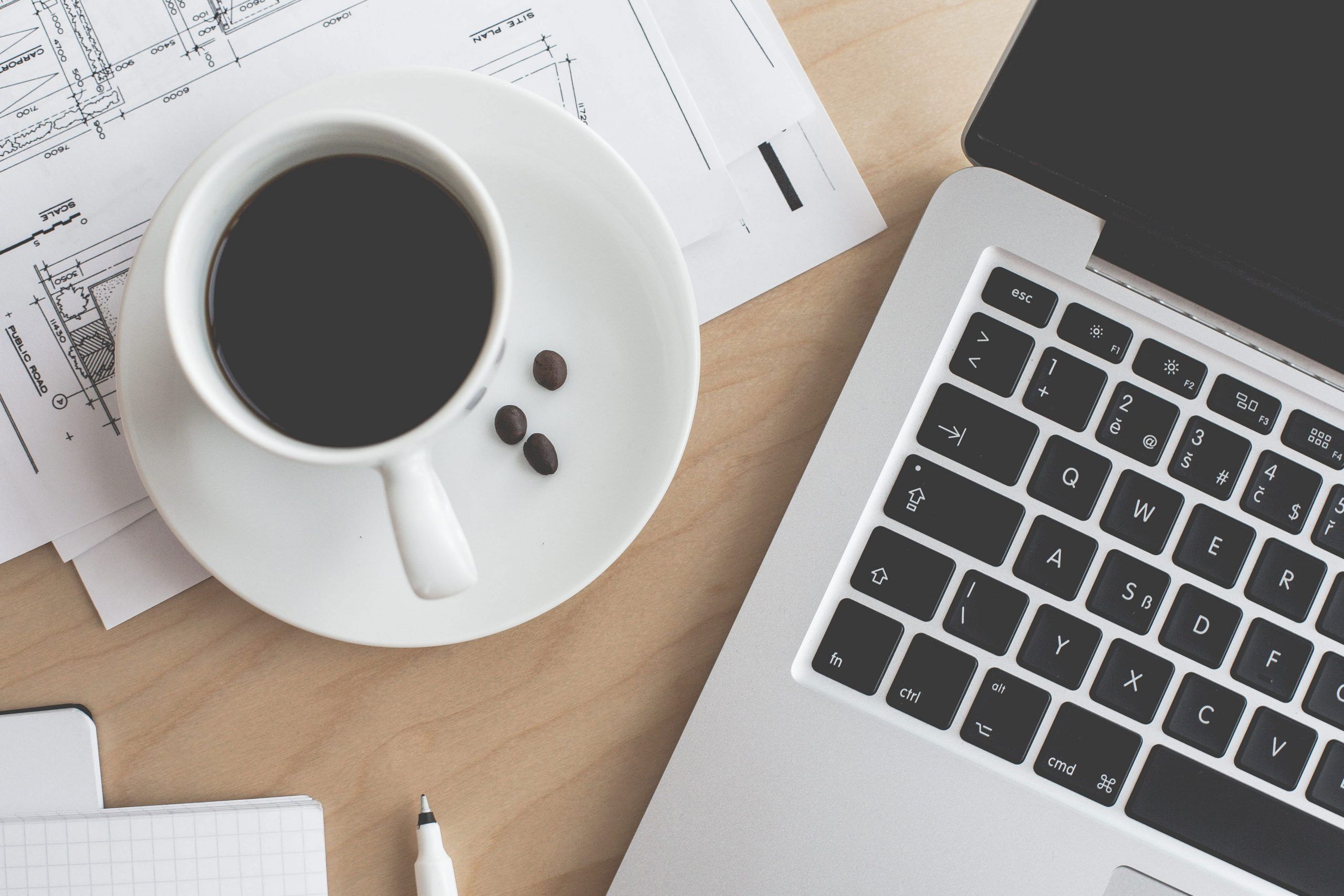 2560x1707 Laptop Aesthetic HD Coffee Wallpaper