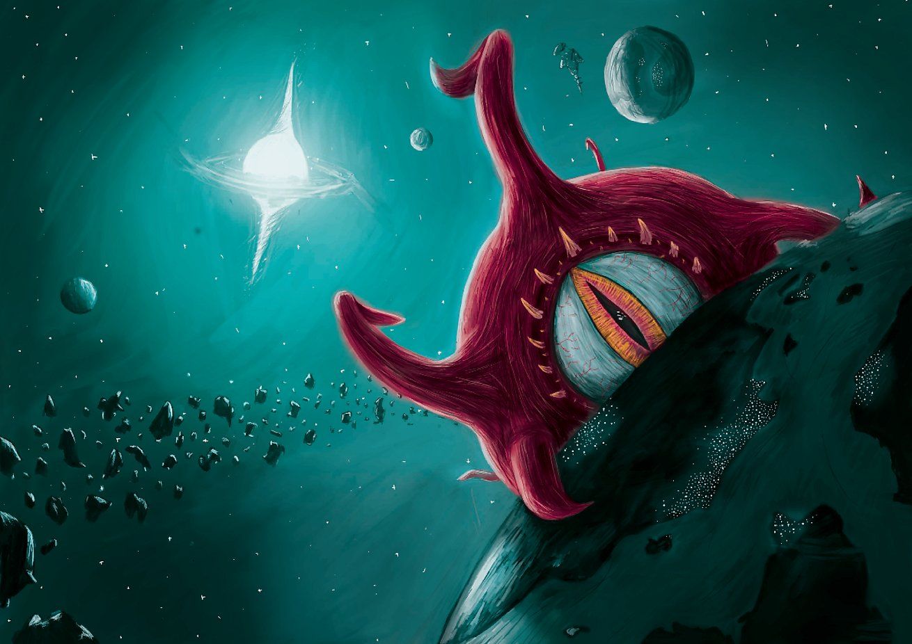 1310x926 Stellaris on X: A Stellaris fan, Dale Richardson created this awesome Prethoryn cutie fanart! And now we feel bad shooting the scourge