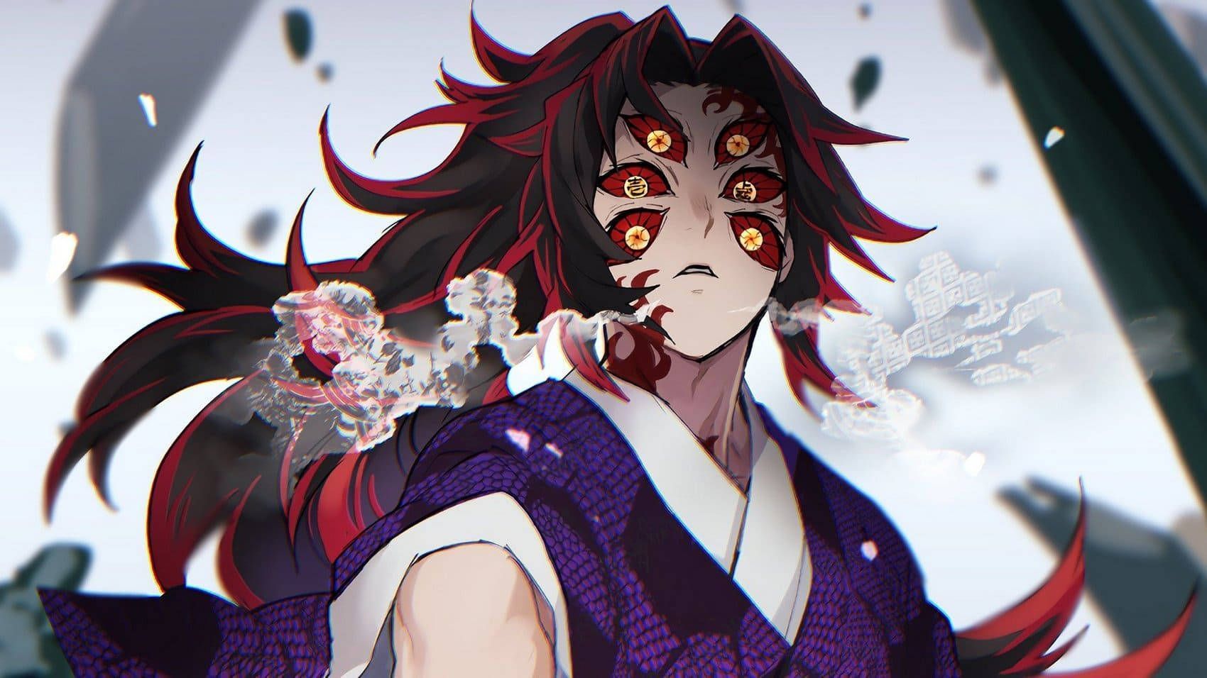 1700x956 Demon Slayer Kokushibo Wallpaper