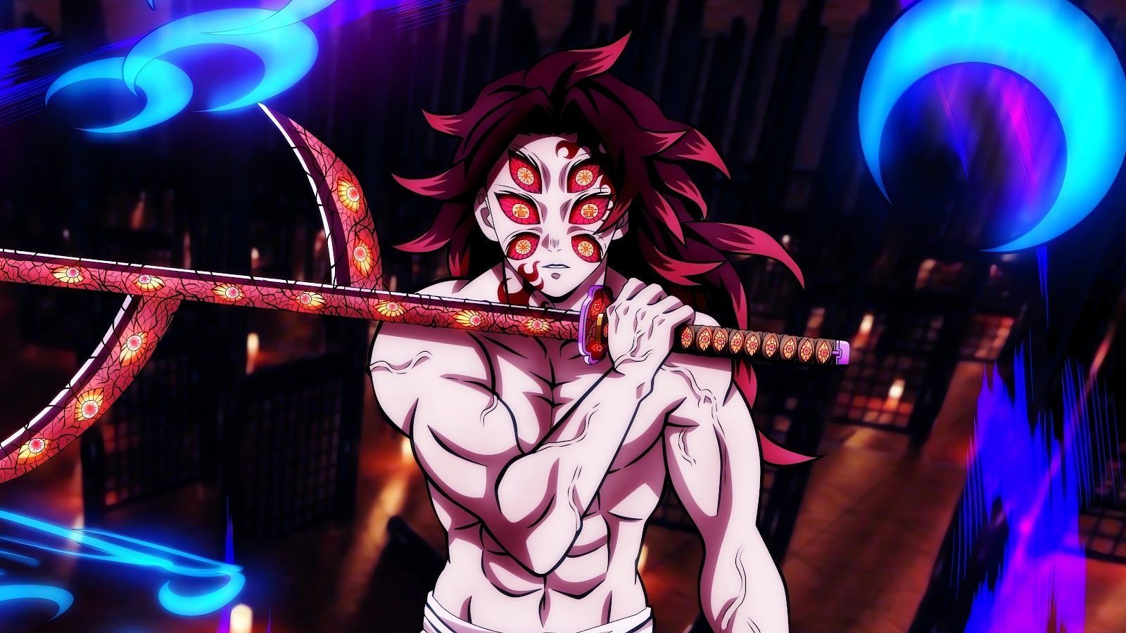 1600x900 4K Kokushibo wallpaper for PC