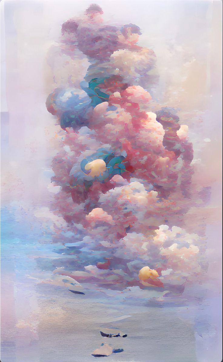 736x1195 BTS painting wallpaper