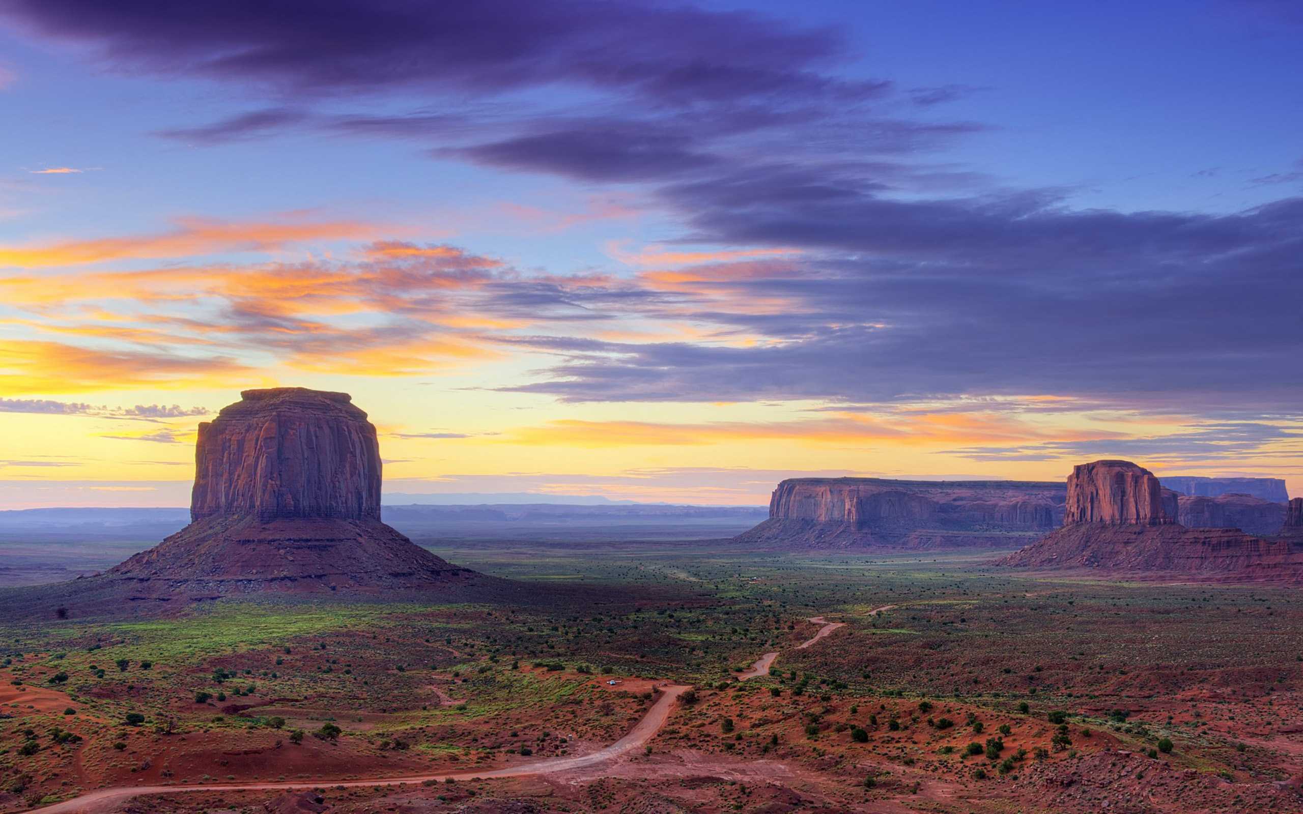 2560x1600 Desert Landscape Background, HQ, Gijs Kimbley