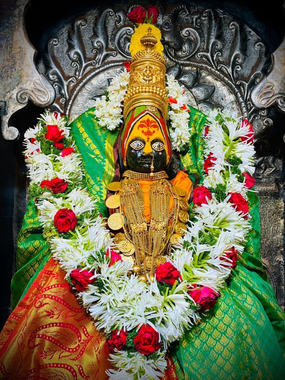 960x1280 SHRI TULJABHAVANI AAI TULJAPUR. Tuljapur bhavani mata wallpaper, History wallpaper, Ganesh photo
