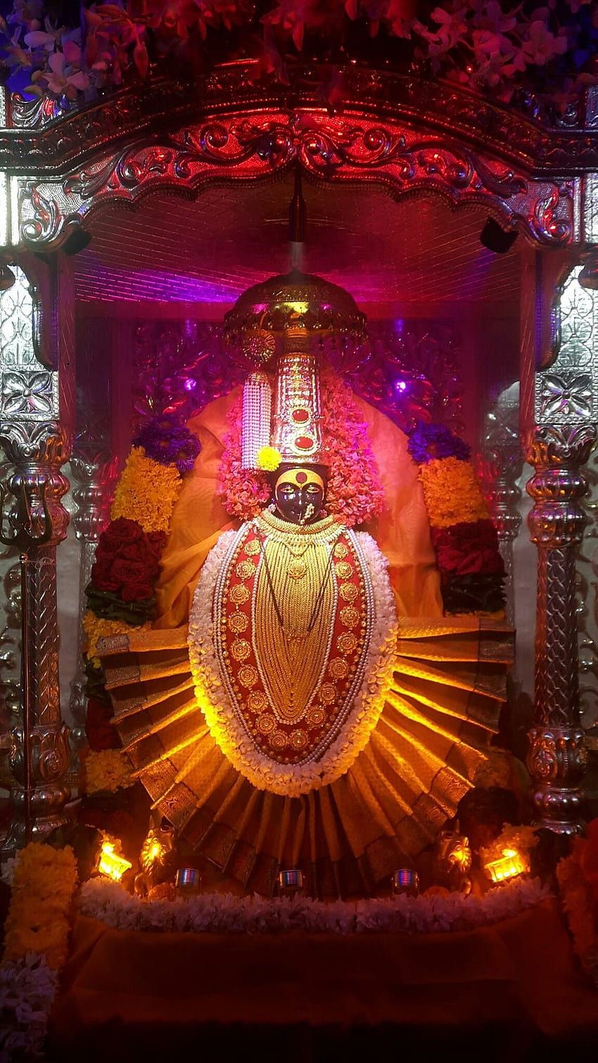 850x1511 Tulja bhavani devasthan HD wallpaper
