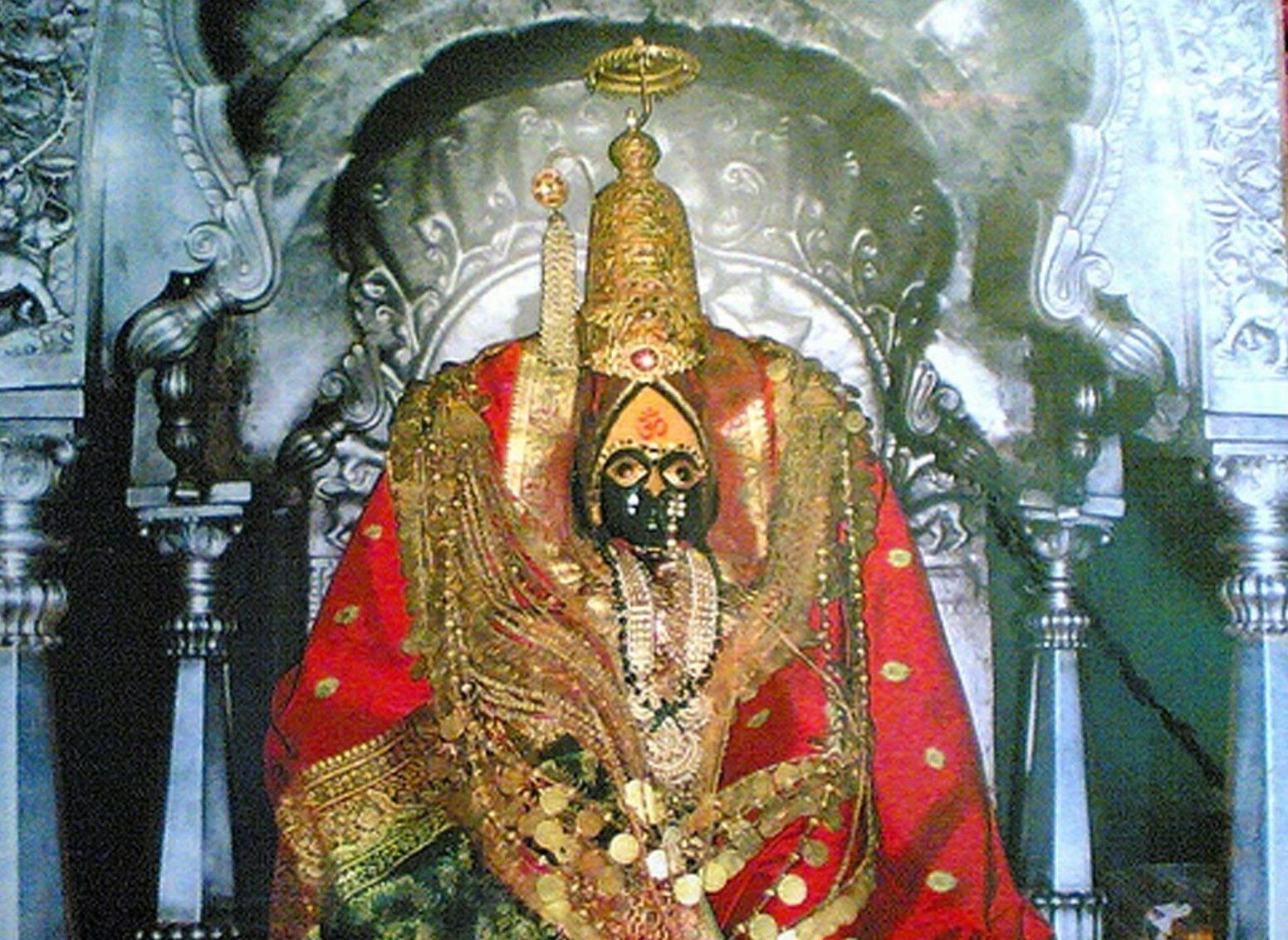 1551x1132 Hindu Goddess Photo, Hindu Devi Information, Goddess Wallpaper, Picture of Indian Goddes: Goddess Tulja Bhavani