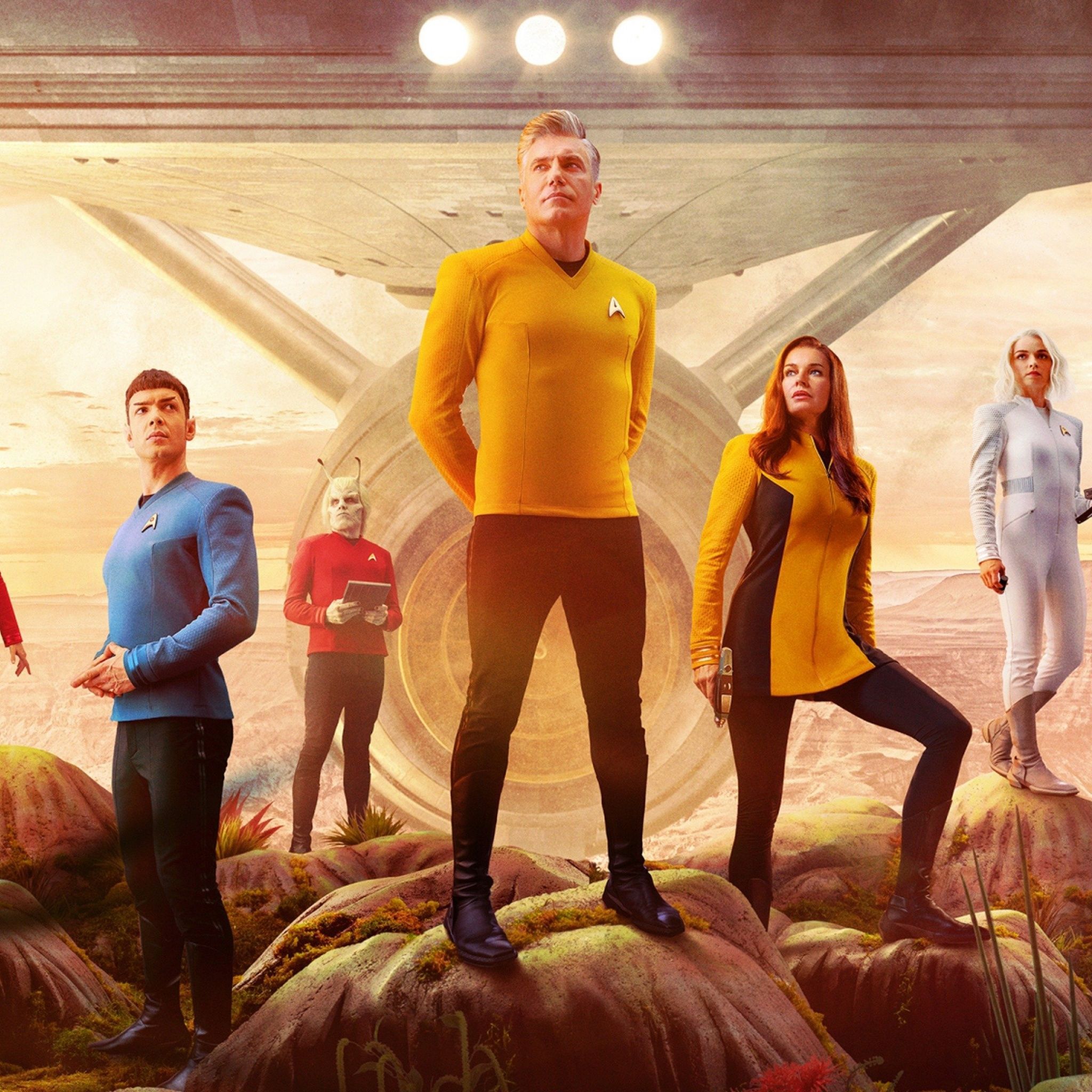2048x2048 Star Trek: Strange New Worlds Wallpaper 4K, 2023 Series, Season 2