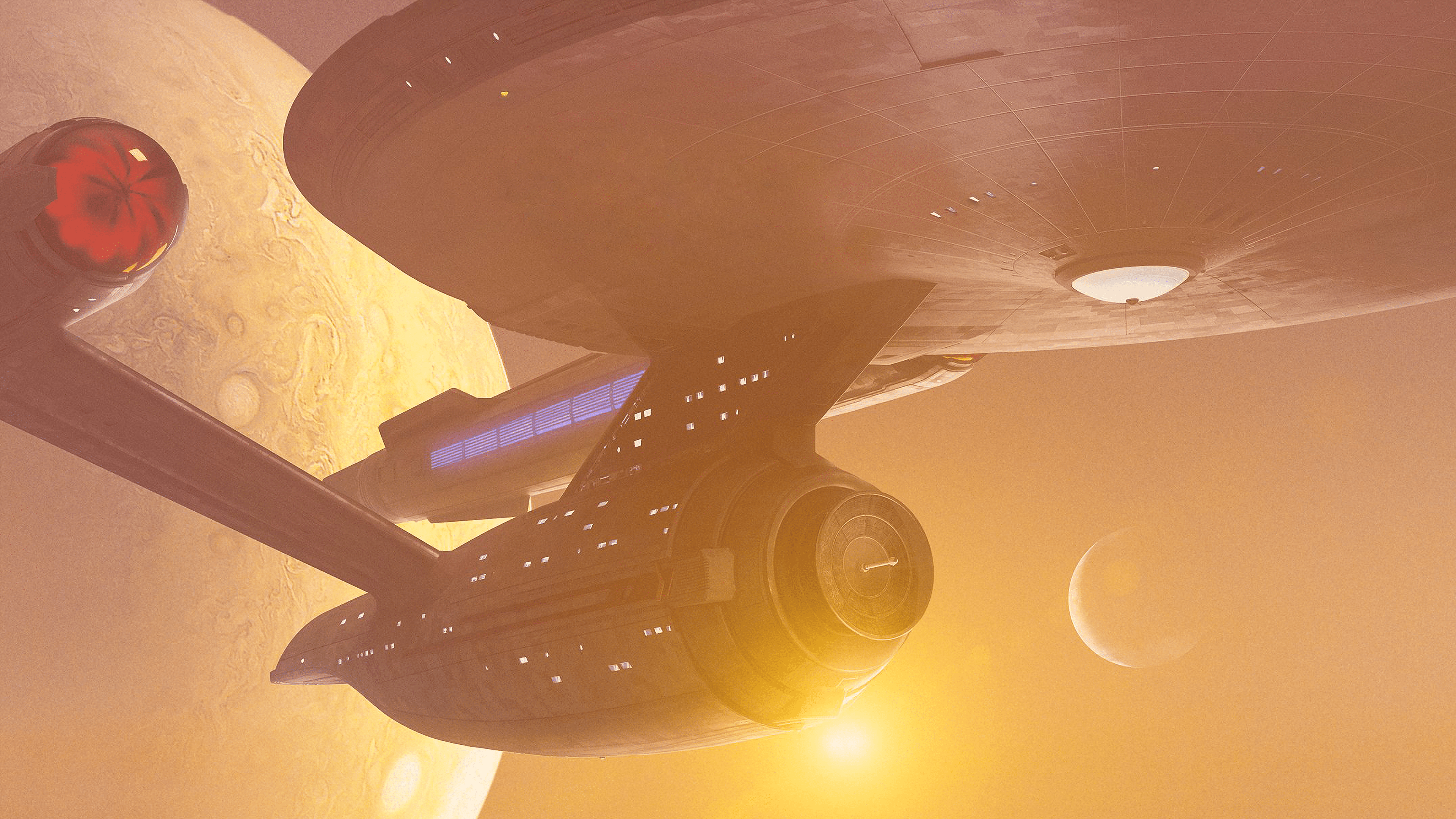 3840x2160 Removed the text from the Strange New Worlds poster to make a wallpaper