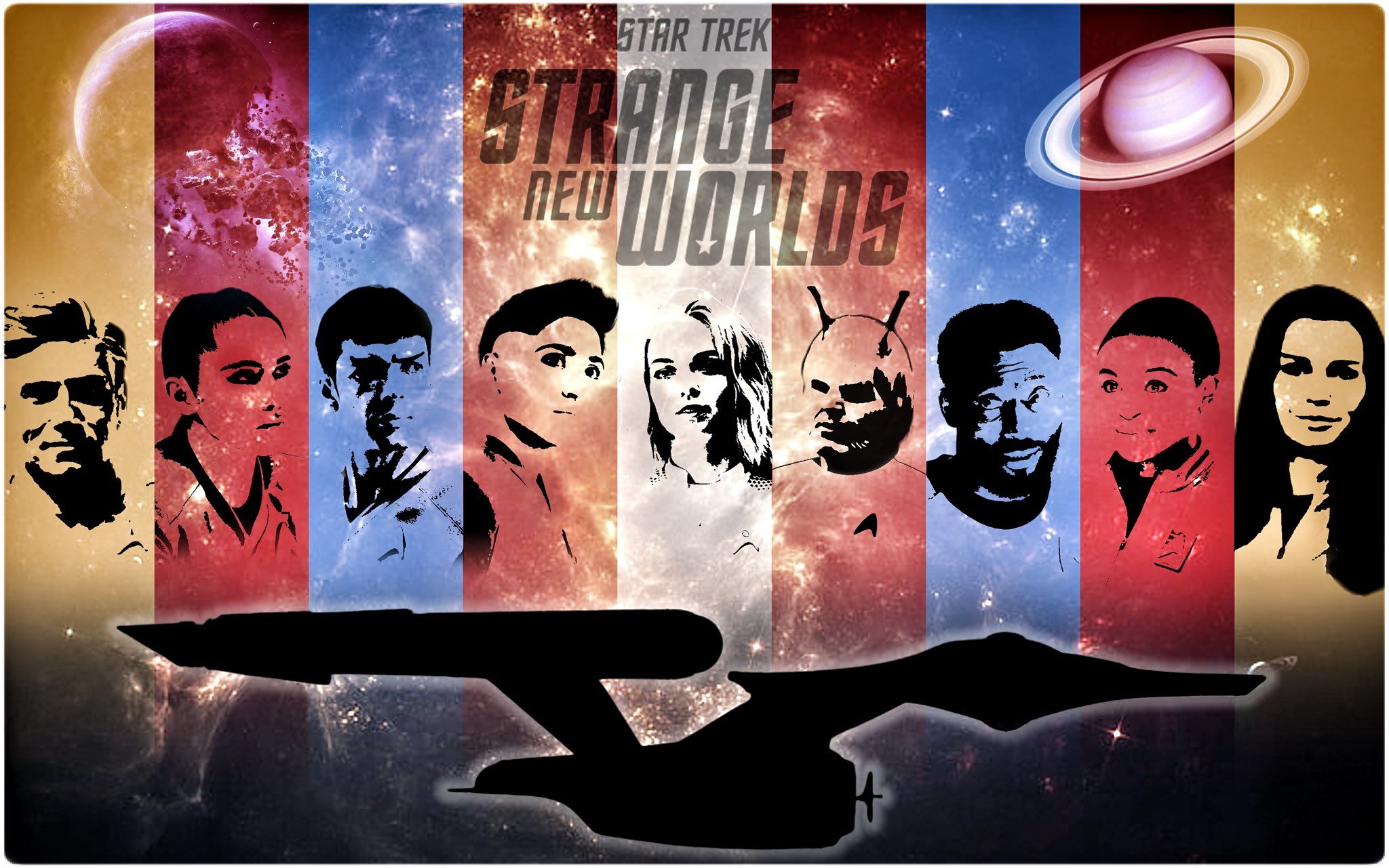 2048x1281 Captain Revo on X: My latest Star Trek: Strange New Worlds poster. / X