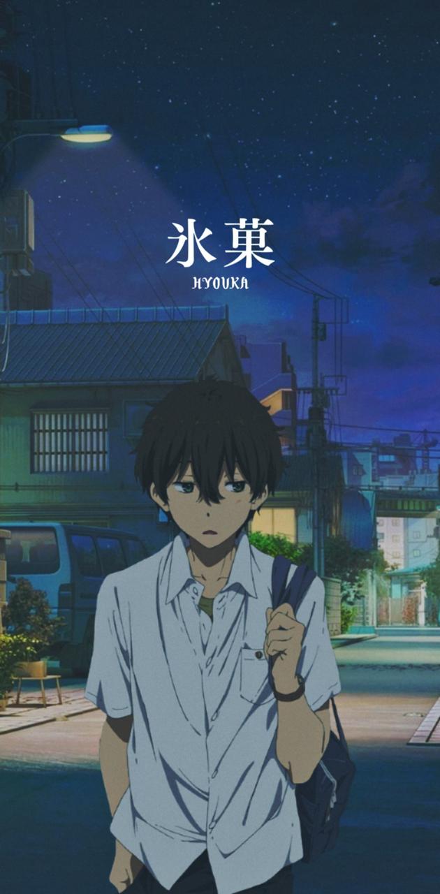 630x1280 Oreki Houtarou Phone Wallpaper