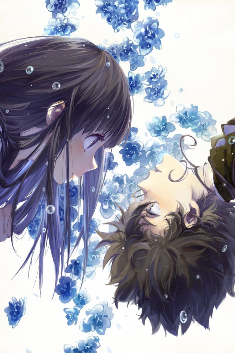 750x1125 chitanda and oreki