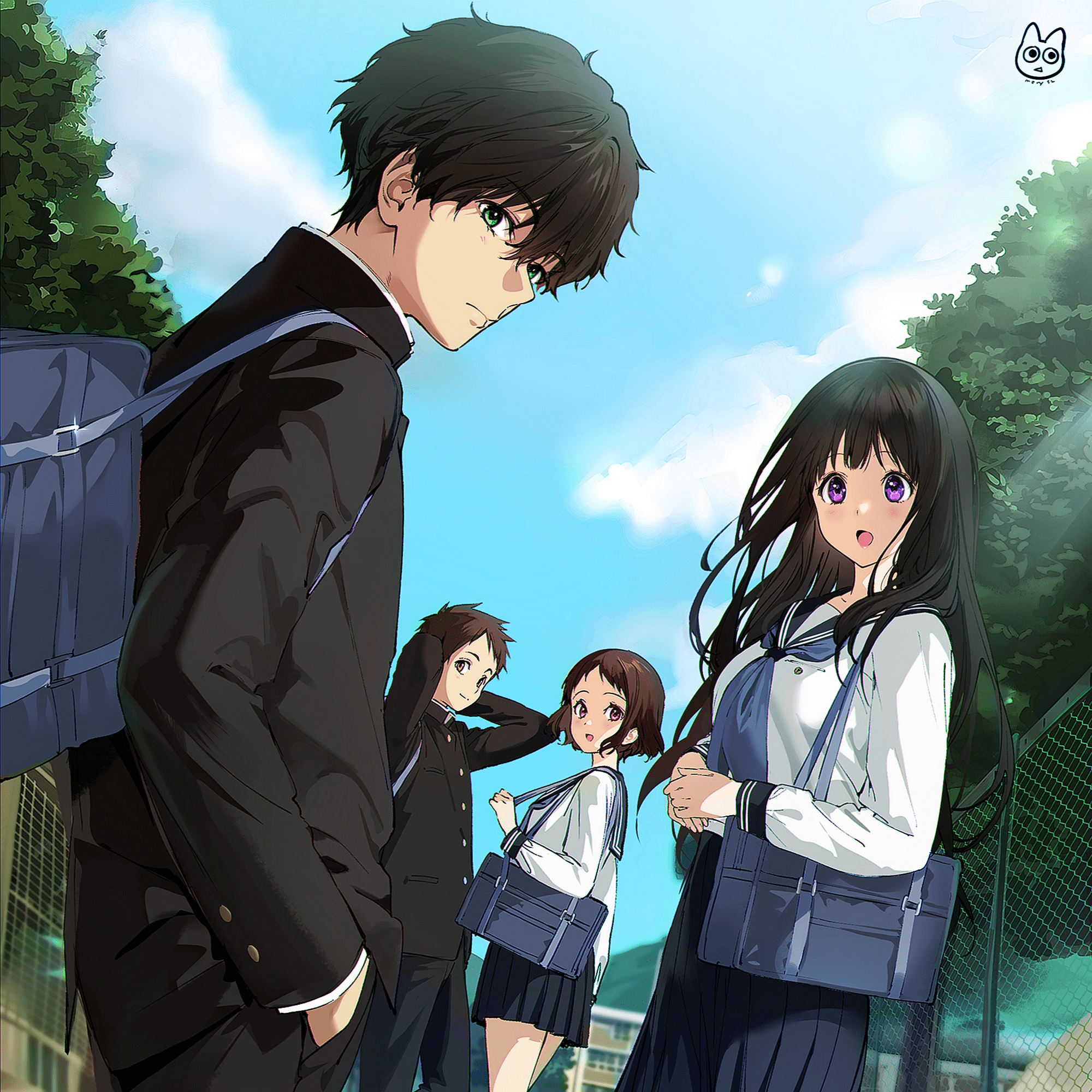 2000x2000 Oreki Houtarou, Wallpaper Anime Image Board
