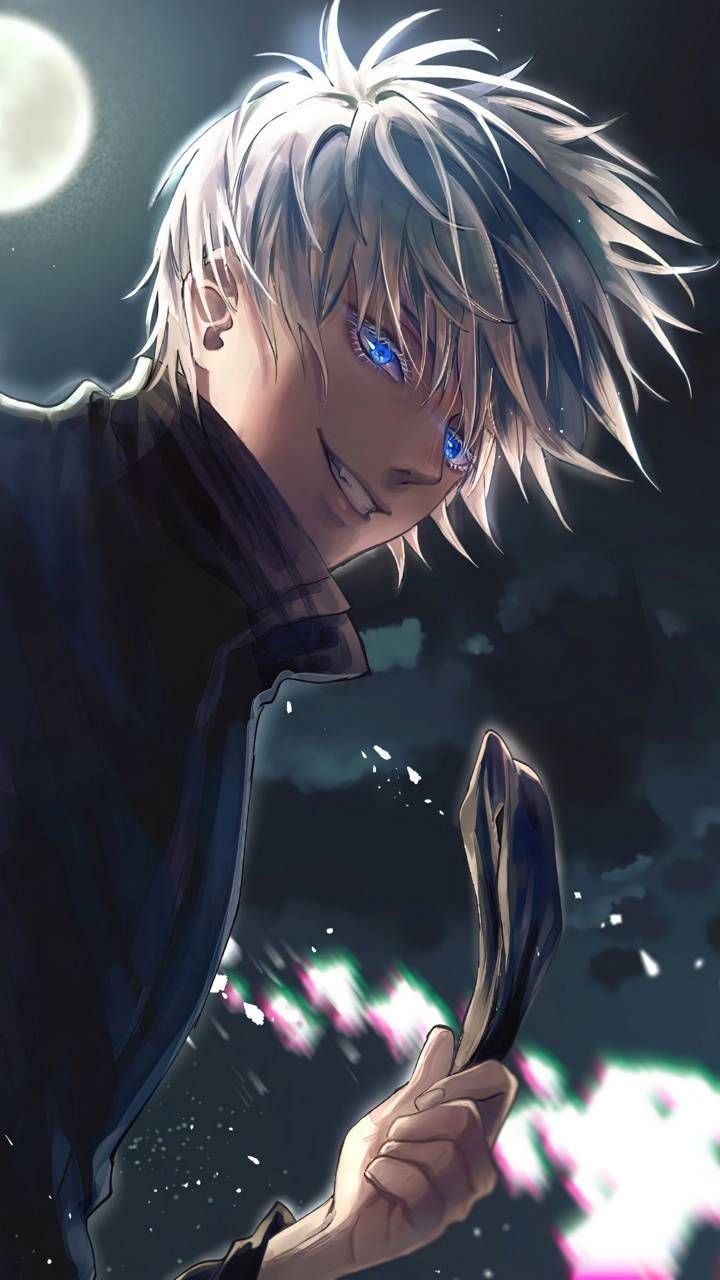 720x1280 Gojo Satoru 4K iPhone Wallpaper