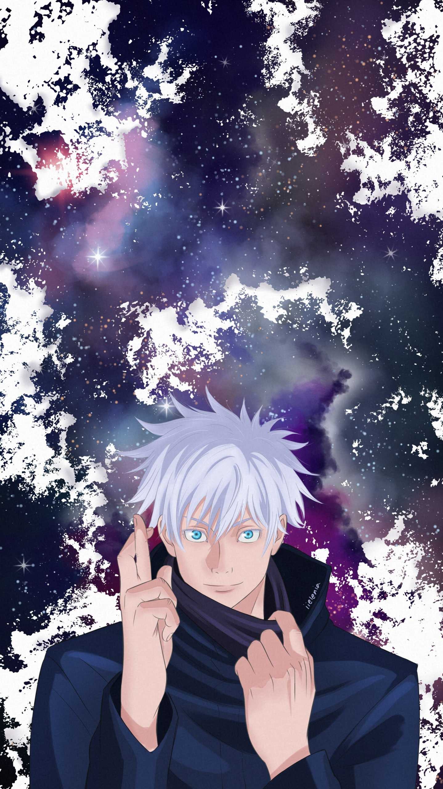 1438x2560 HD Satoru Gojo Wallpaper