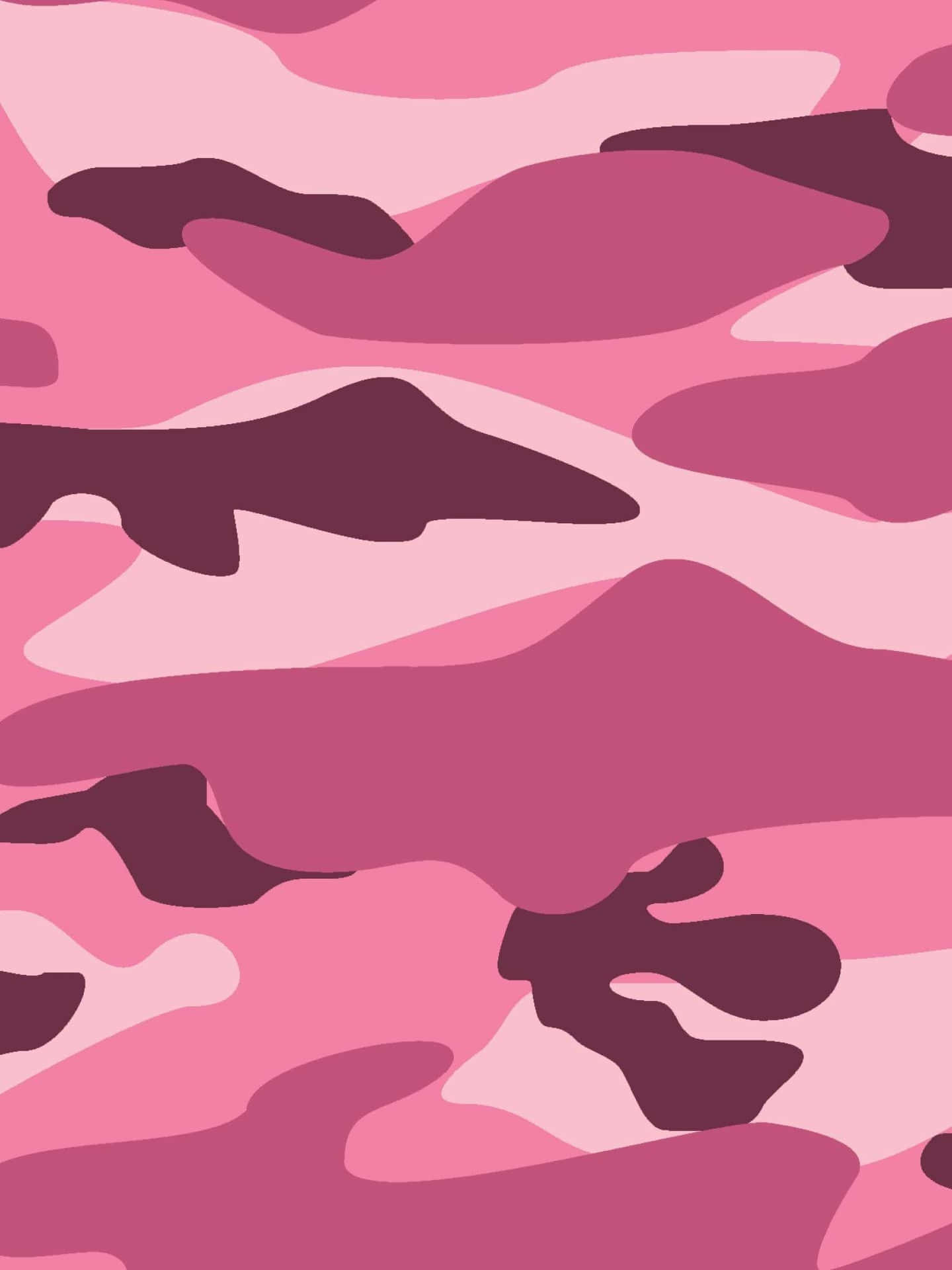 1440x1920 Download pink camouflage pattern Wallpaper