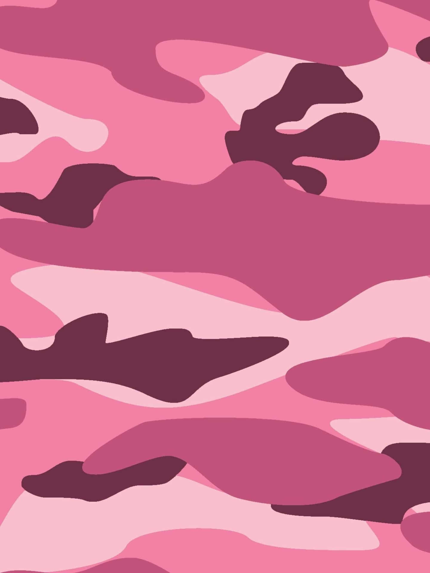 1440x1920 Download “Be Bold and Step Out of the Box with Pink Camo” Wallpaper