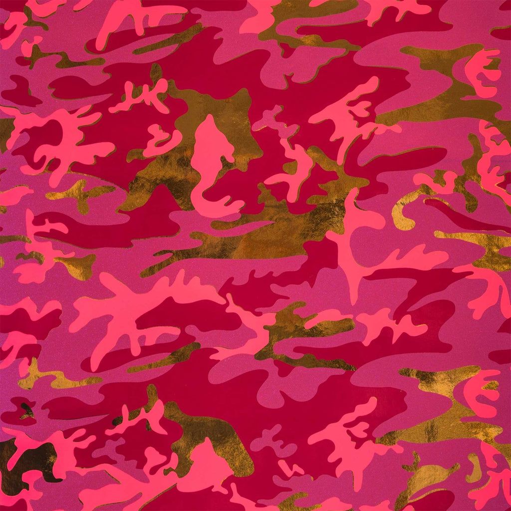 1024x1024 Camouflage Wallpaper by Andy Warhol x Flavor Paper