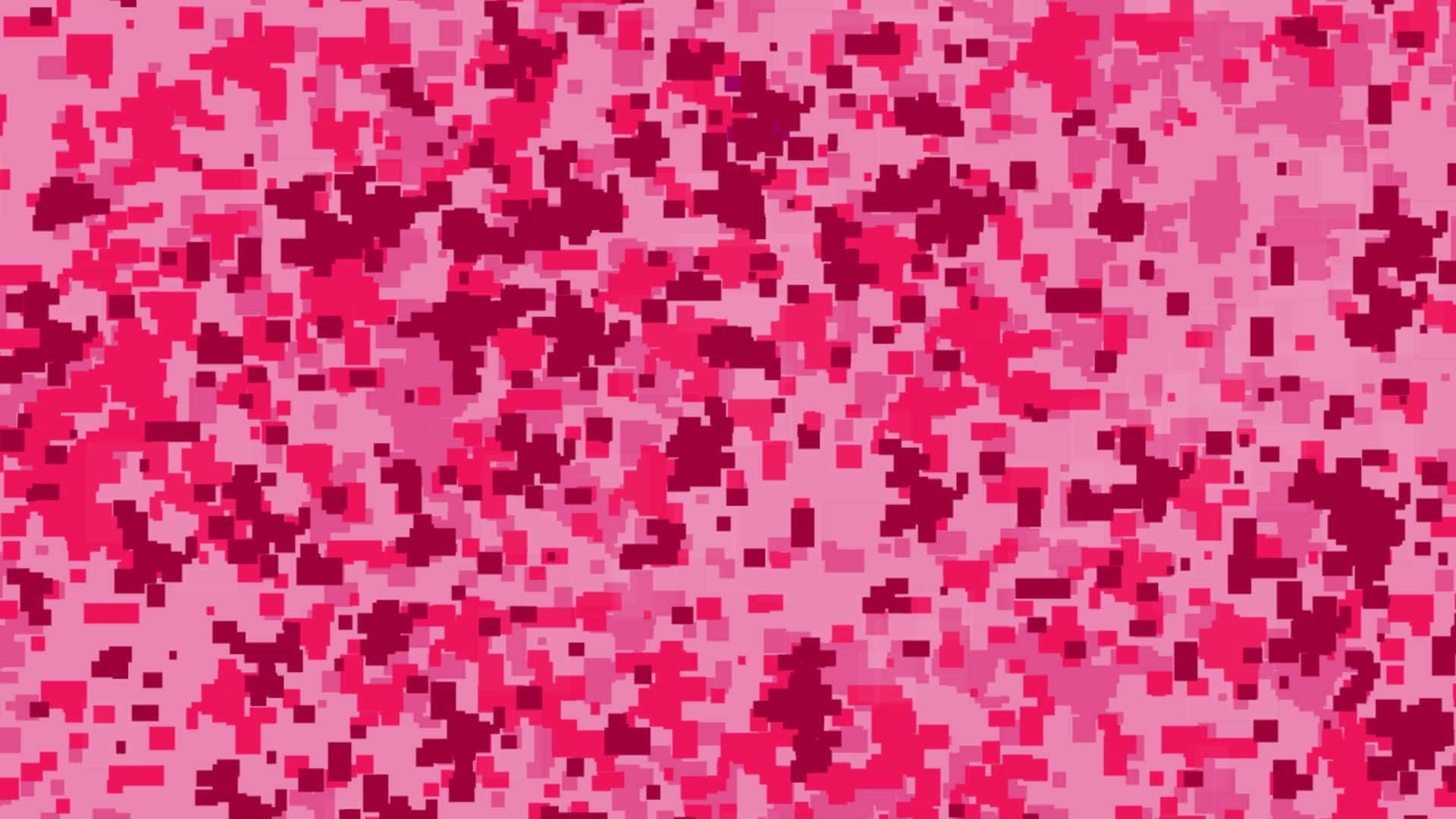 1920x1080 Download Pixelized Pink Camo Wallpaper