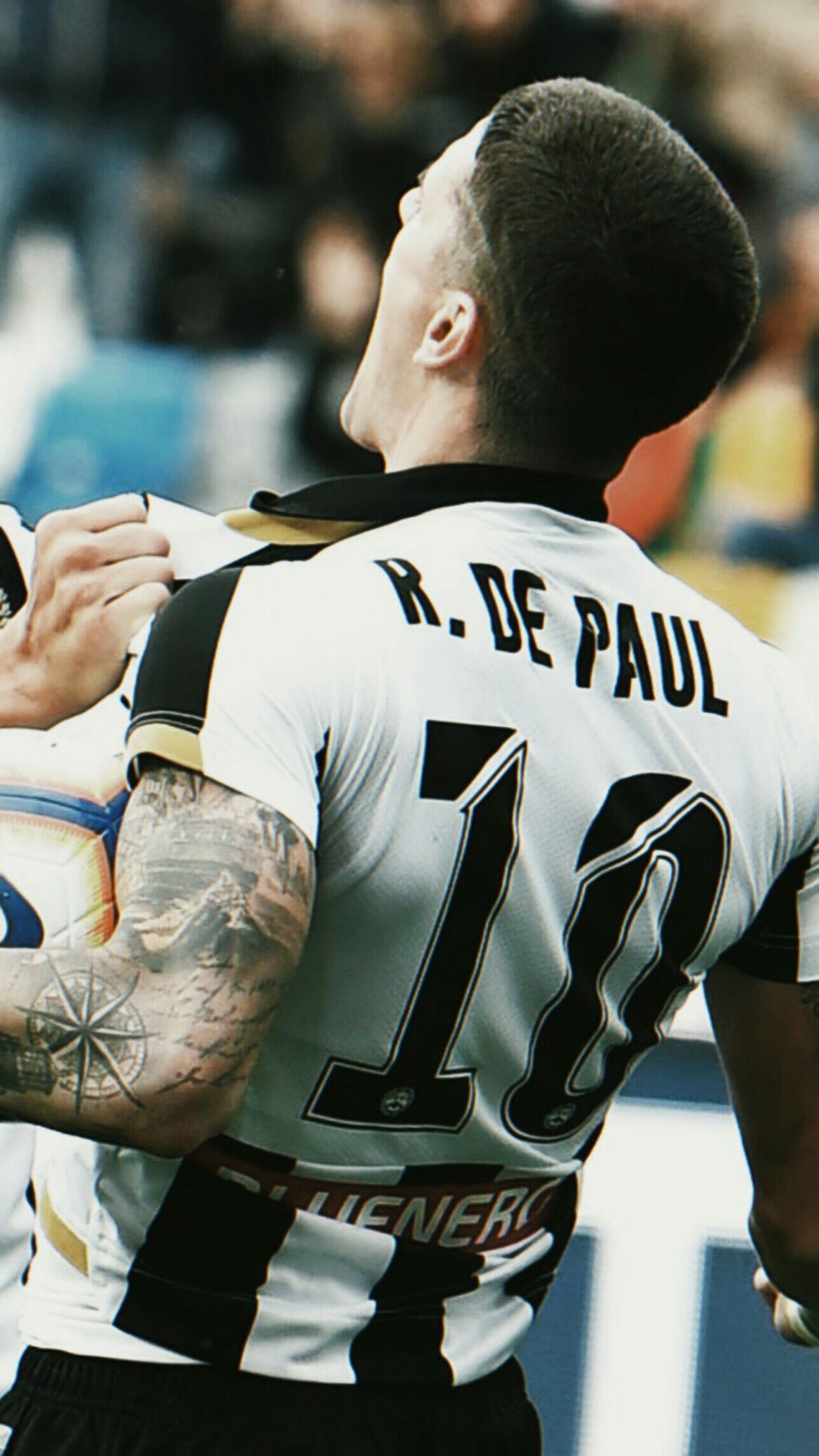 1288x2289 Rodrigo De Paul. Calciatori, Calcio, Sfondi carini