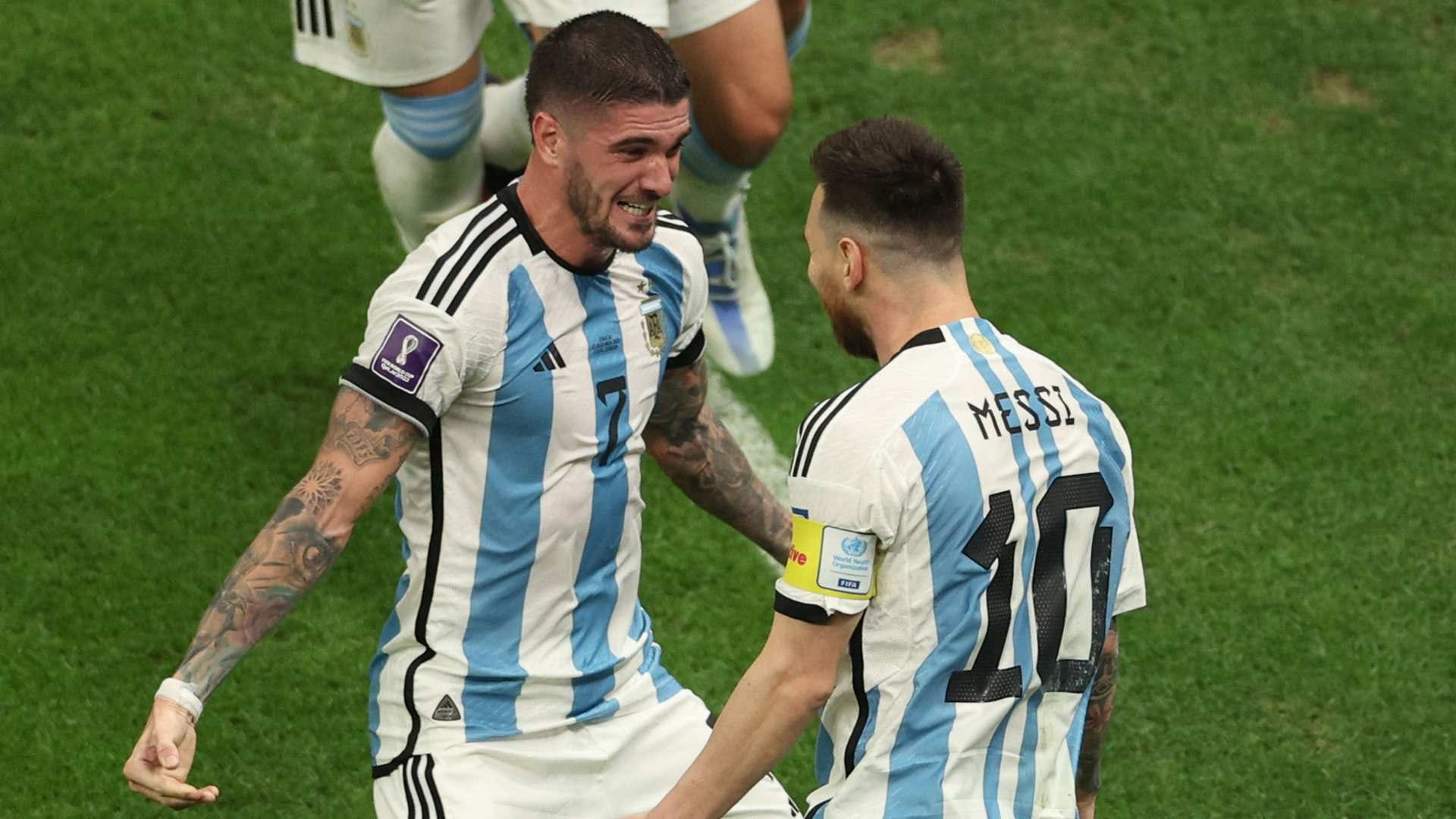 1920x1080 Rodrigo De Paul tells Lionel Messi to join him at Atletico Madrid. Goal.com US