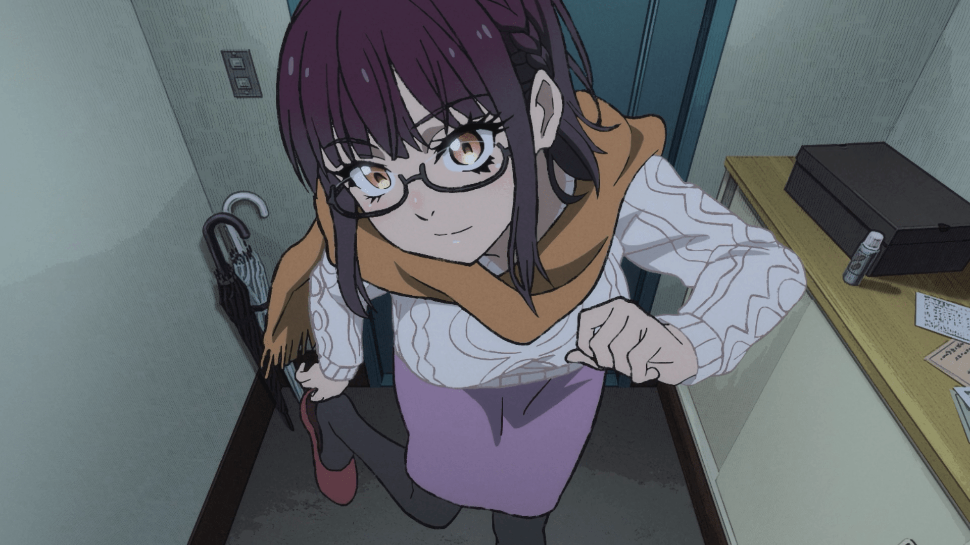 1920x1080 Isekai Ojisan, anime girls, Anime screenshot, glasses, Fujimiya Sumika (isekai ojisan)x1080 Wallpaper