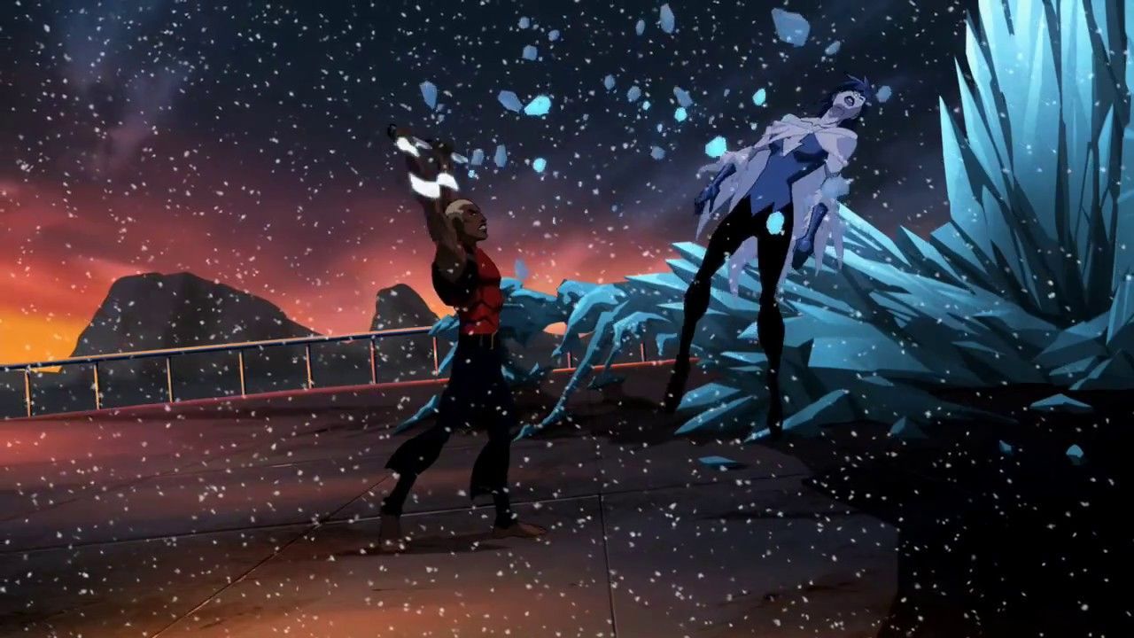1280x720 Aquaman and Aqualad Justice Fights