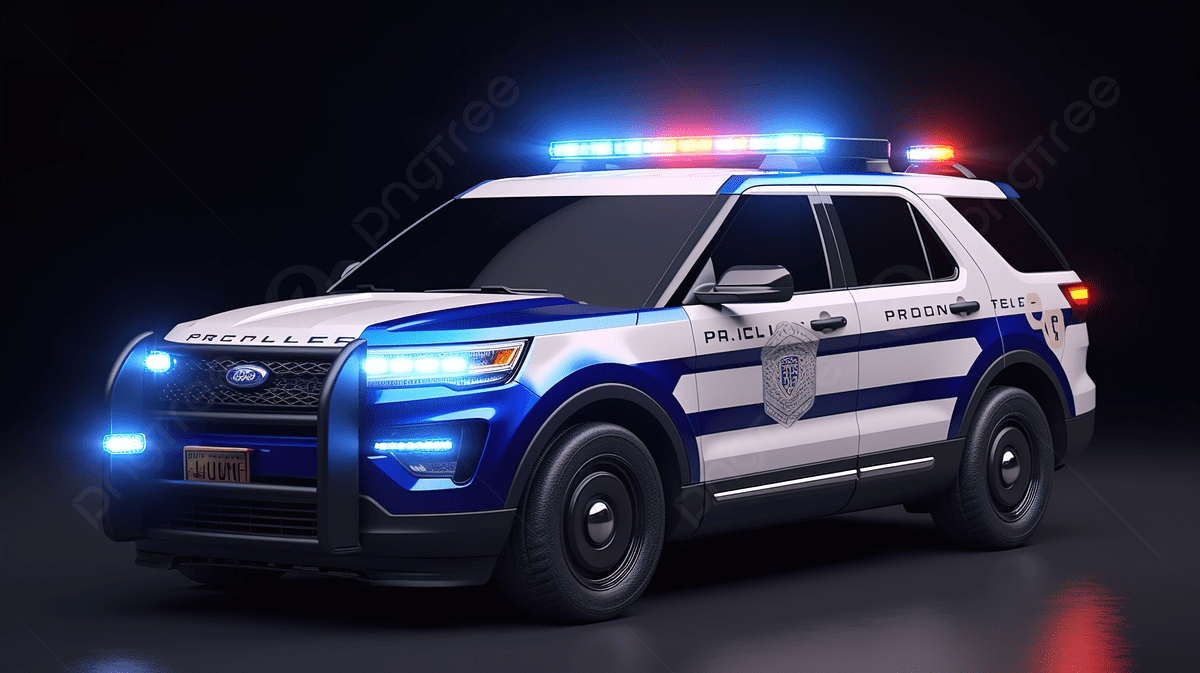 1200x673 New Ford Explorer Police Car 0d In 3D Background, 3D Rendering Realistic Police Patrol Car, HD Photography Photo Background Image And Wallpaper for Free Download