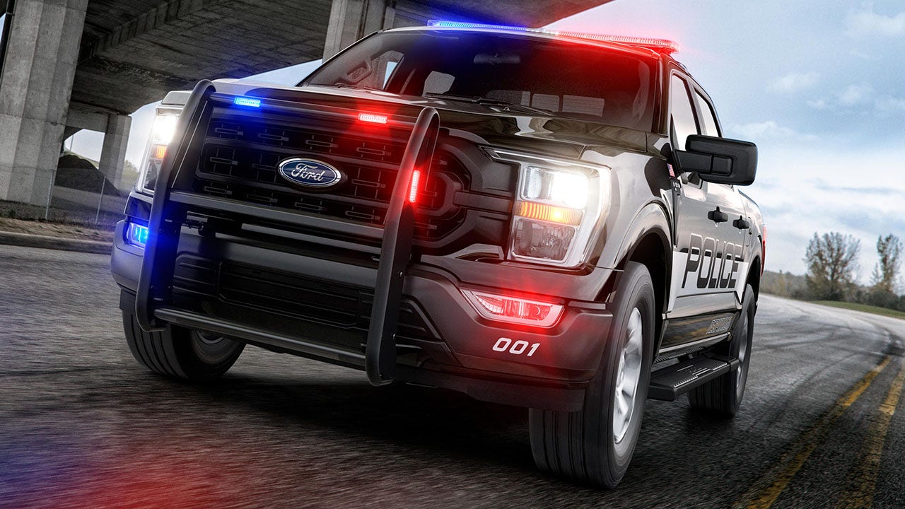 1280x720 Ford F 150 Police Responder Pickup Named Quickest Cop Car