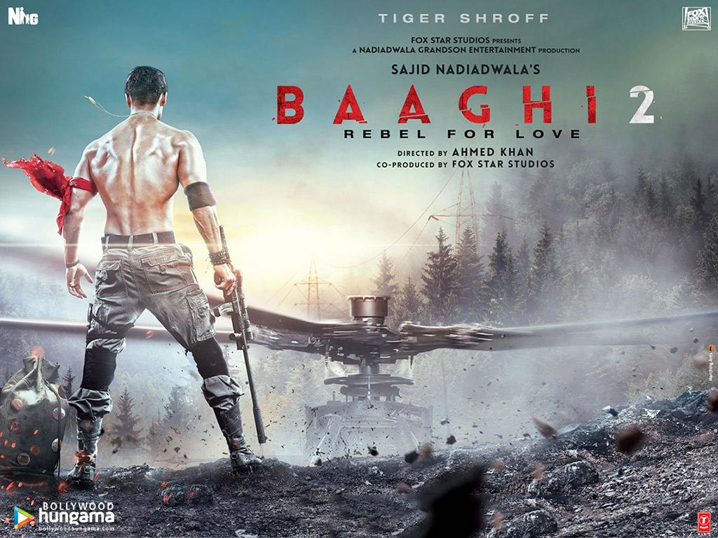 1024x768 Baaghi 2 2018 Wallpaper. Baaghi 2 6