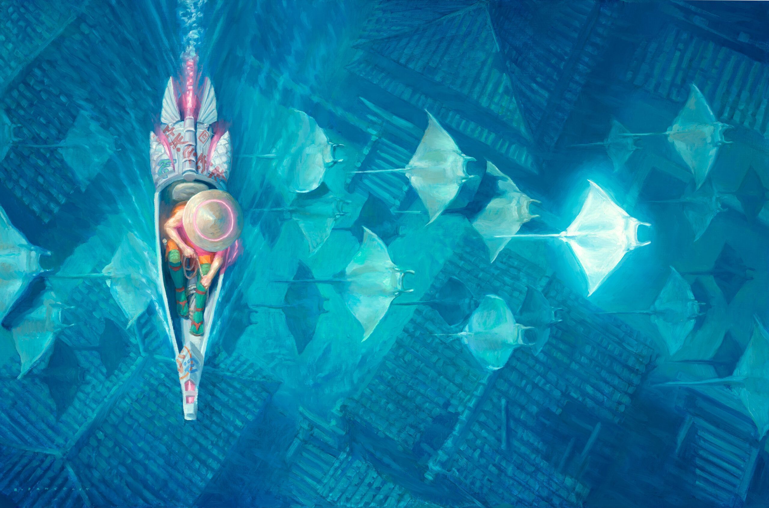 2560x1691 Kamigawa: Neon Dynasty Grand Art Tour