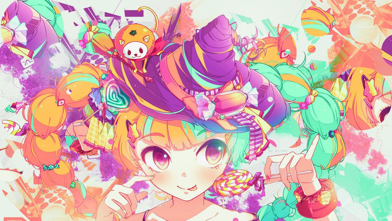 1280x720 Anime Kawaii Wallpaper