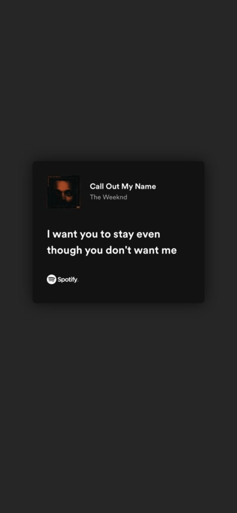 828x1792 The Weeknd Lyrics Wallpaper
