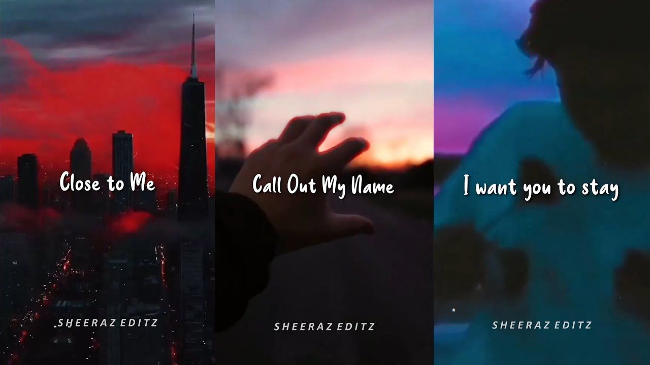 1280x720 The Weeknd Out My Name WhatsApp Status. New English Songs Aesthetic WhatsApp Status