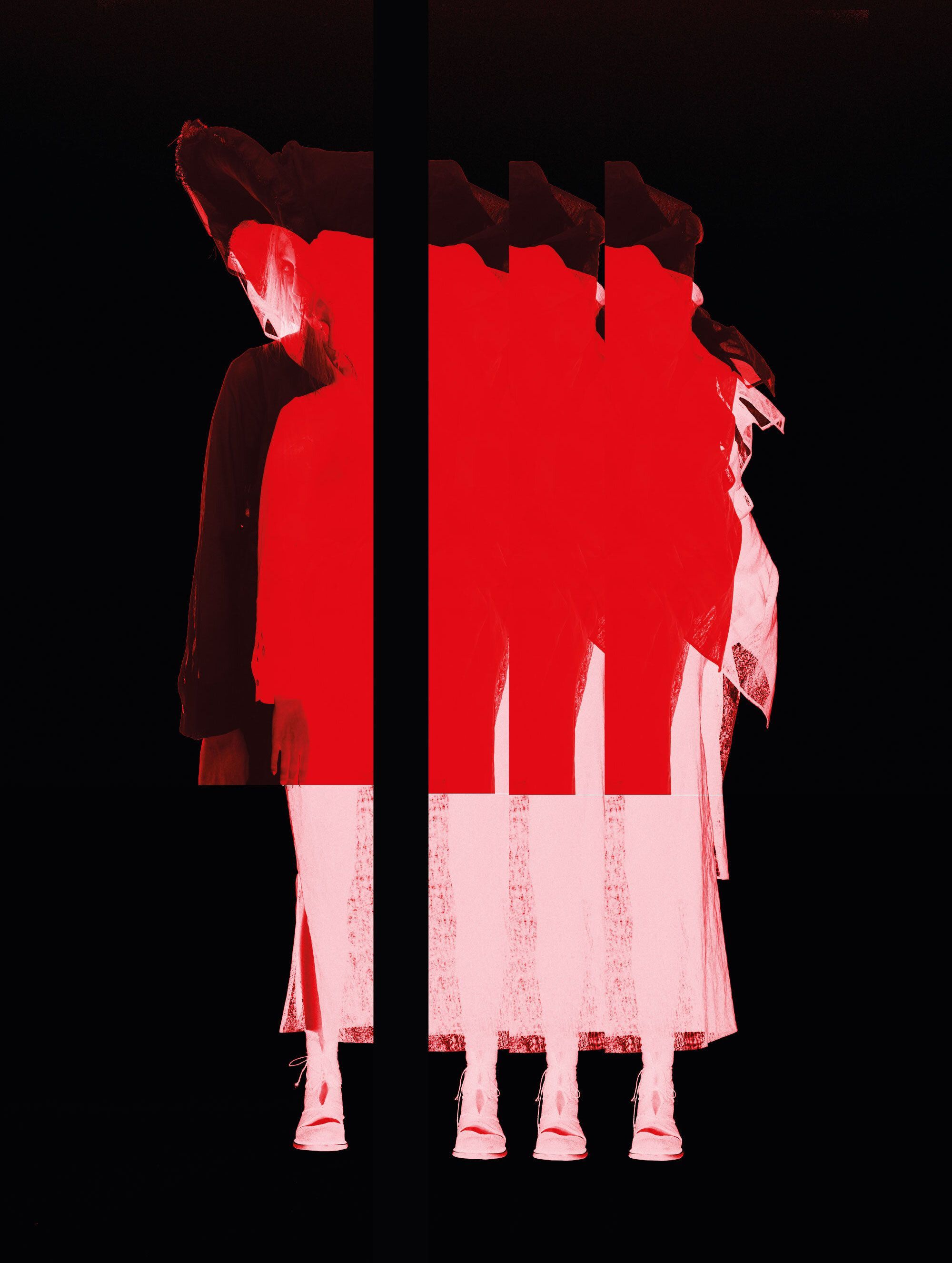 2000x2652 Yohji Yamamoto Vanishing Vision Editorial for GATA Magazine