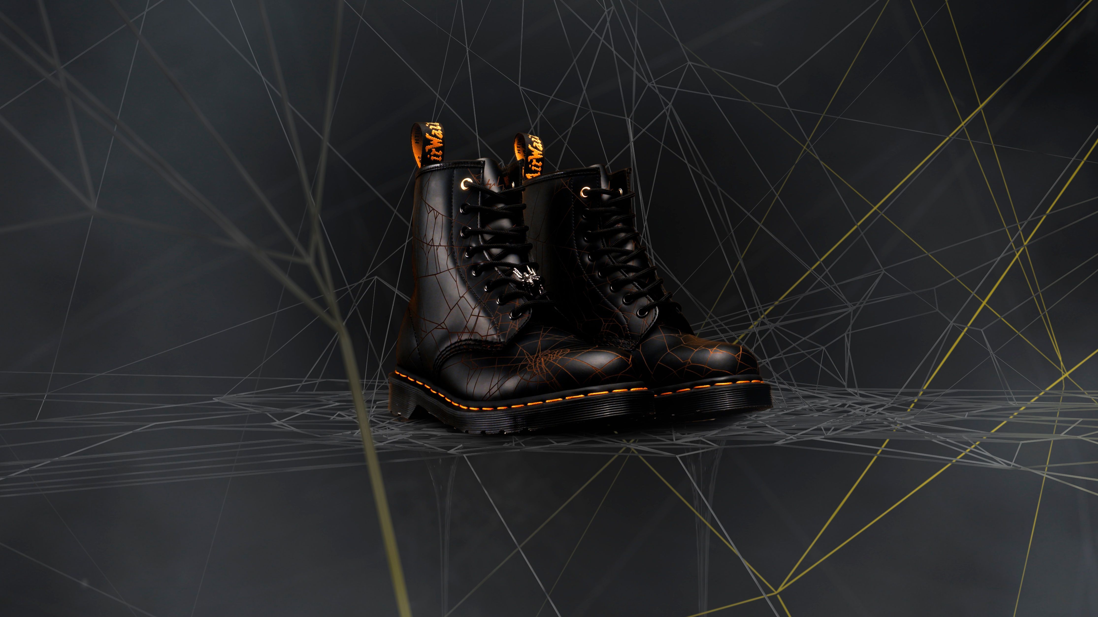 4459x2508 Yohji Yamamoto presents his interpretation of Dr. Martens' classic boots