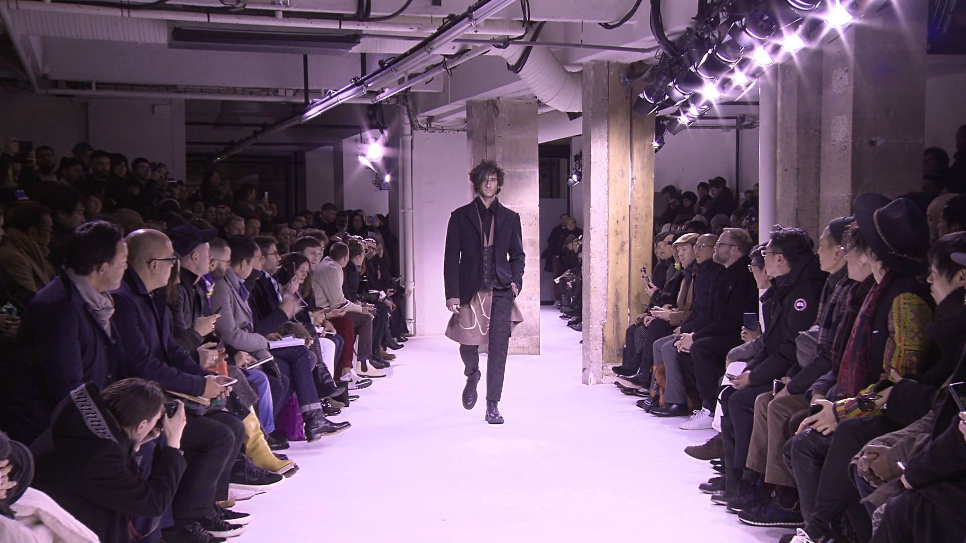 1920x1080 YOHJI YAMAMOTO FALL WINTER 2017 18 MEN'S COLLECTION. The Skinny Beep