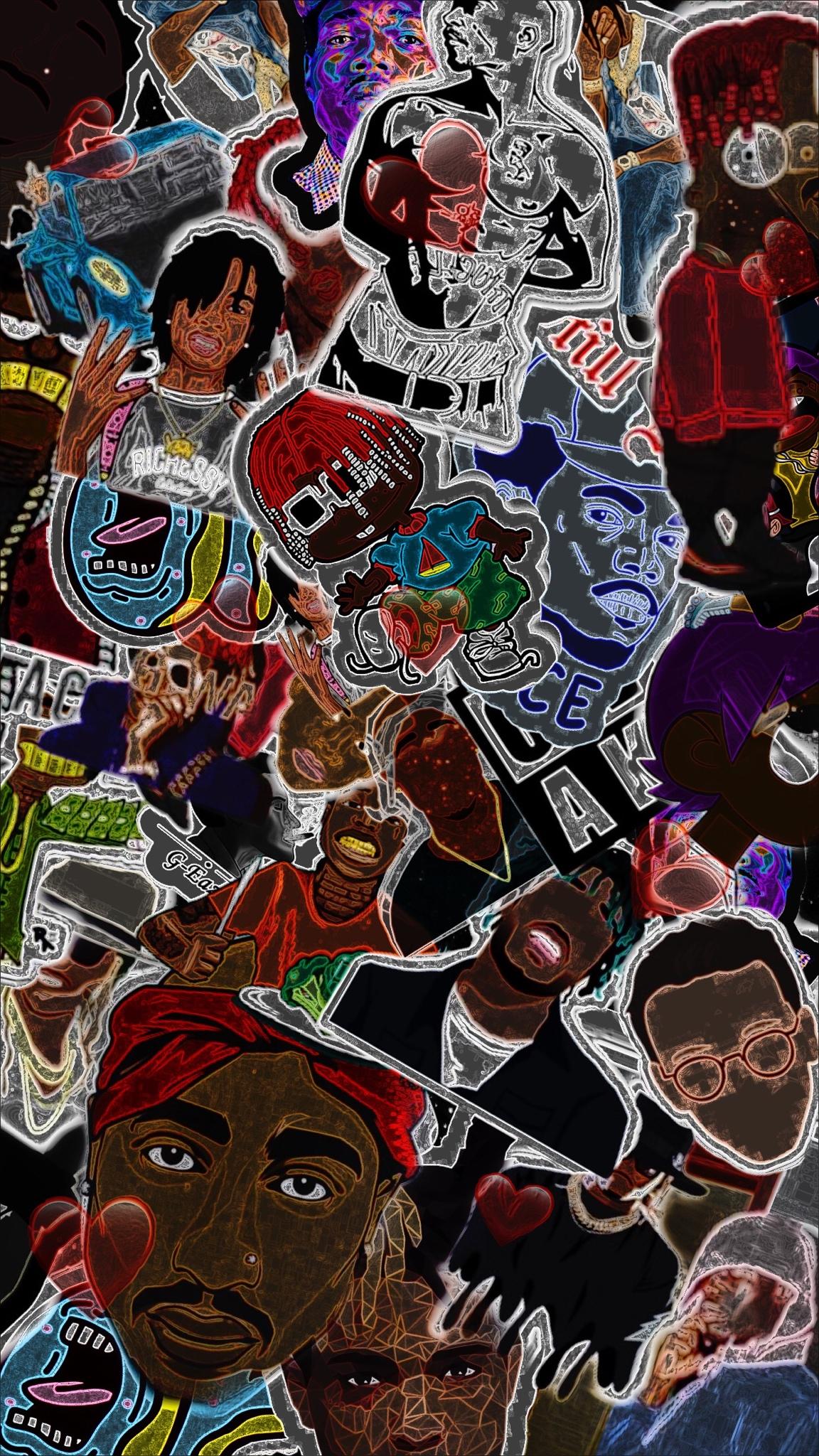 Dead Rappers Wallpaper 2019