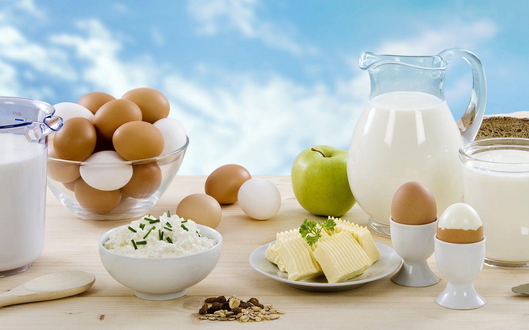1680x1050 Dairy Products Wallpaper