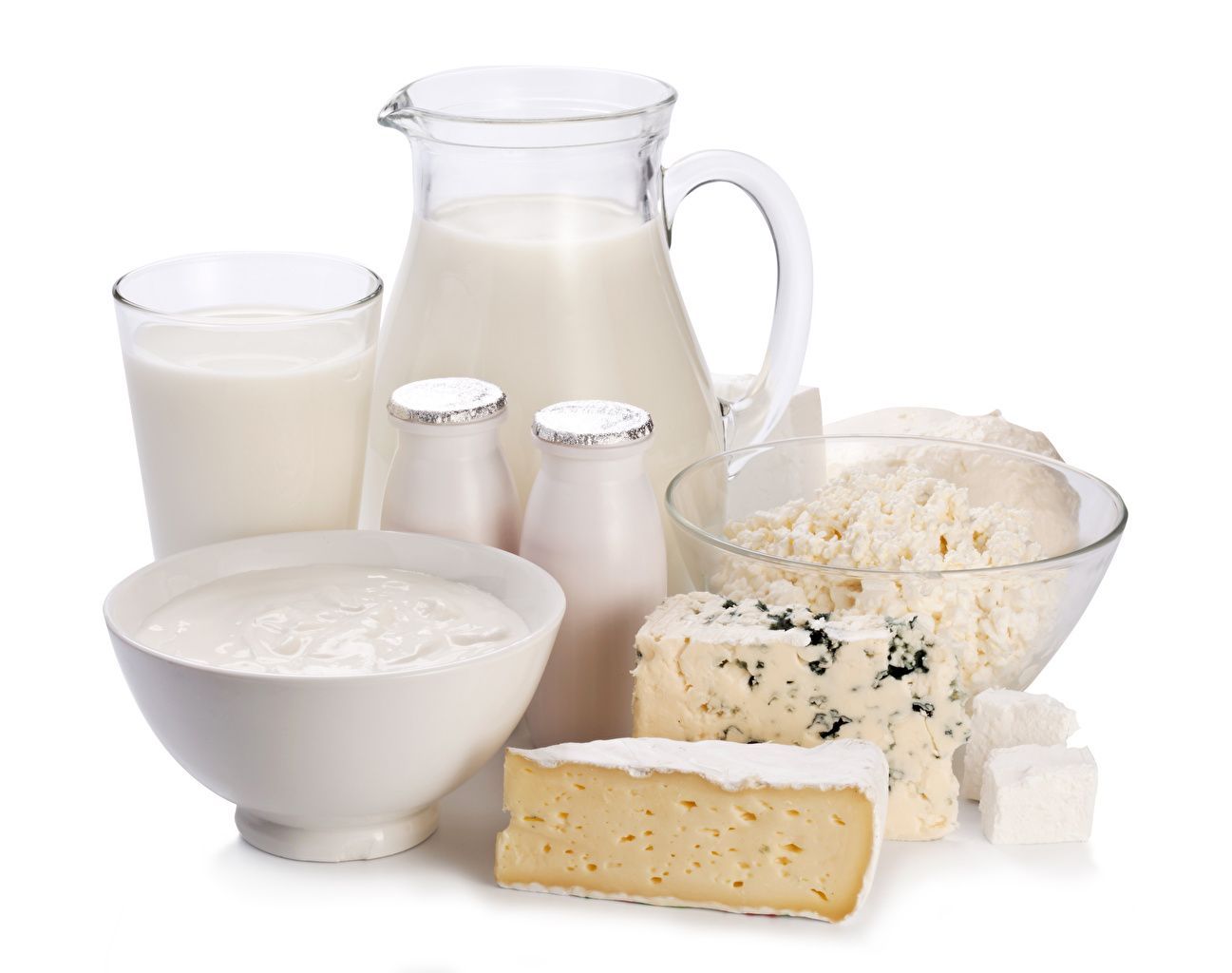 1297x1024 Picture Milk Sour cream Quark curd cottage farmer cheese Cheese Jug