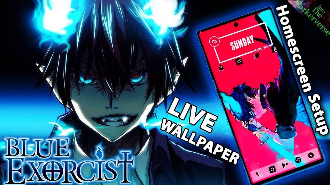1280x720 Rin Okumura Exorcist Wallpaper & Android Setup Homescreen Setup