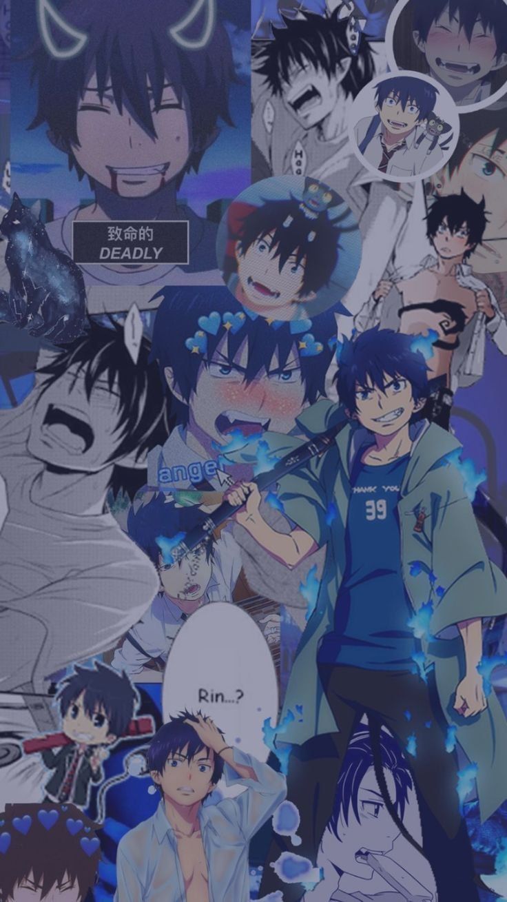736x1309 Blue Exorcist Anime Wallpaper Download