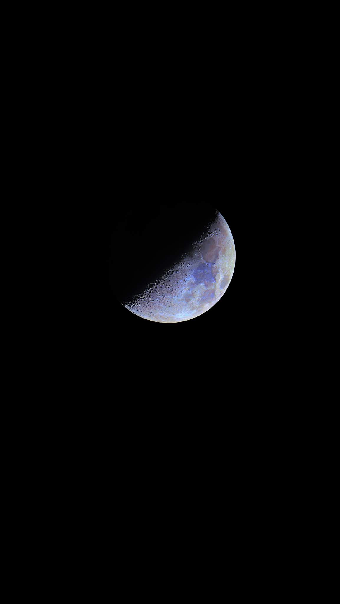 1153x2048 OLED MOON PHONE WALLPAPER 1080P