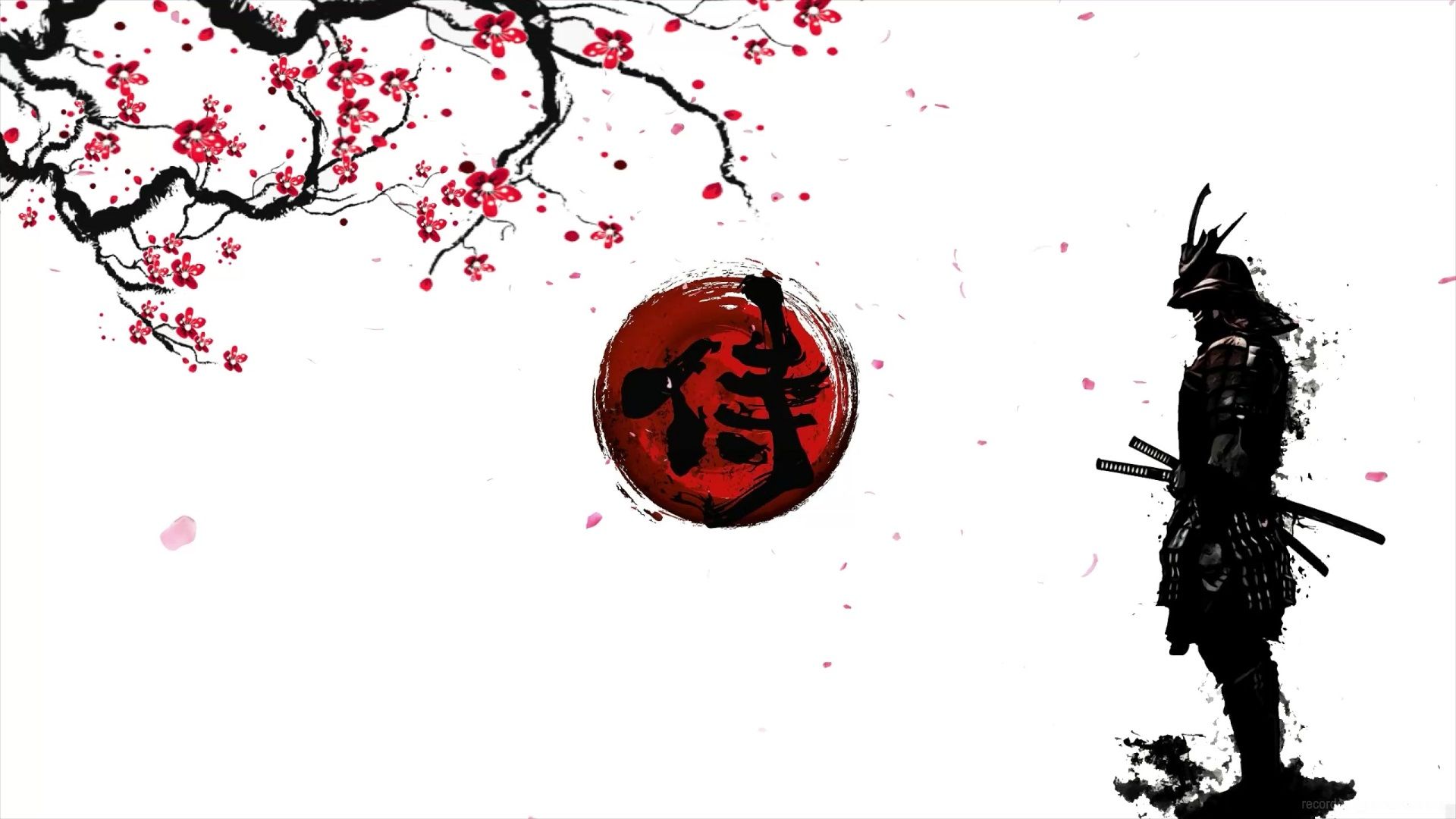 1920x1080 Shadow Samurai Sakura Live Wallpaper