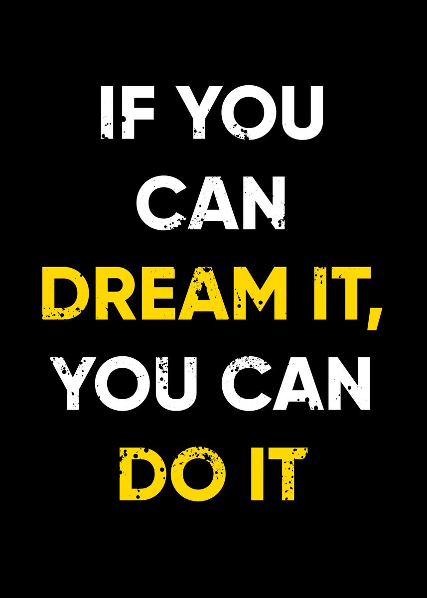857x1200 Motivational Quote' Poster