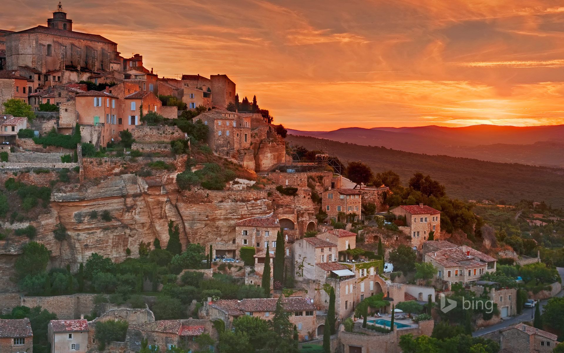 1920x1200 French Countryside Wallpaper