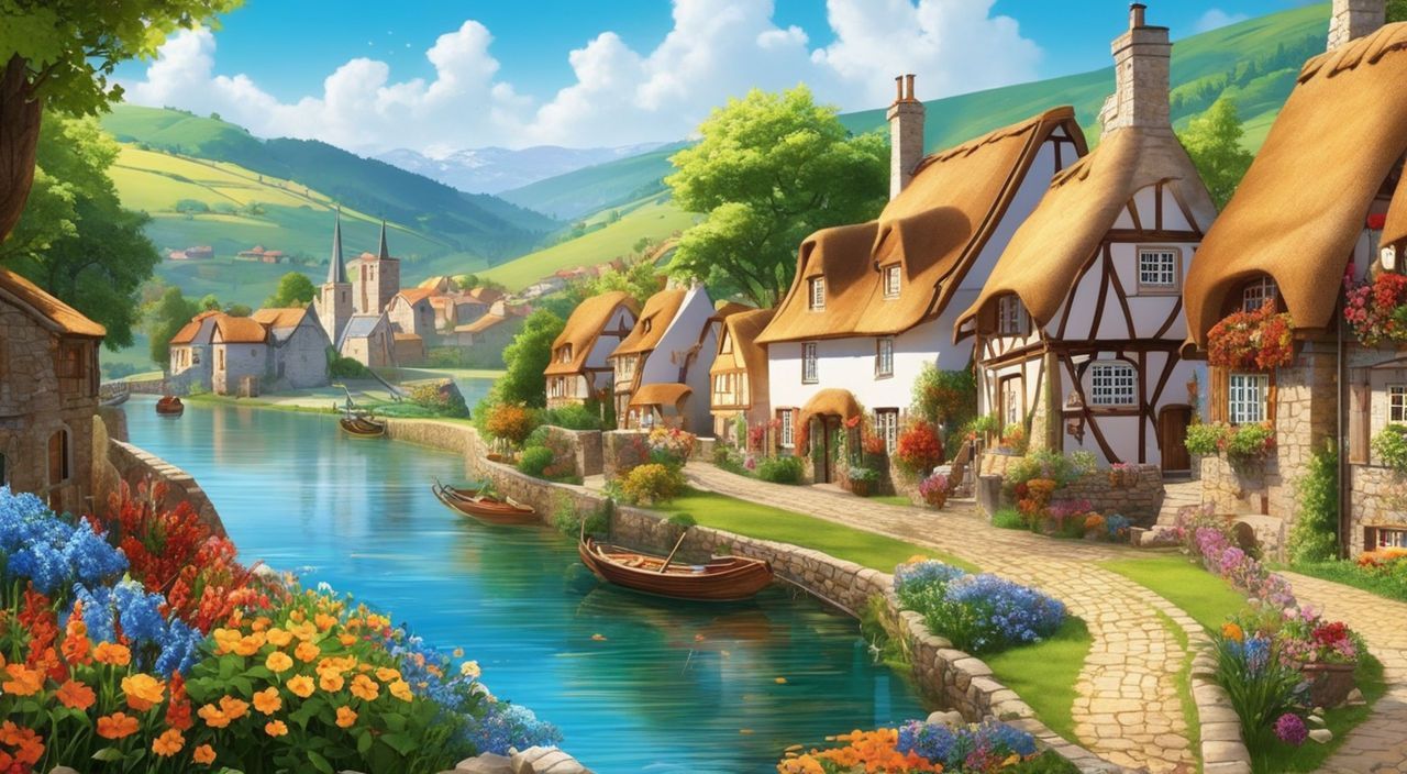 1280x704 making it a significant and cherished feature of rural French village life. Overall
