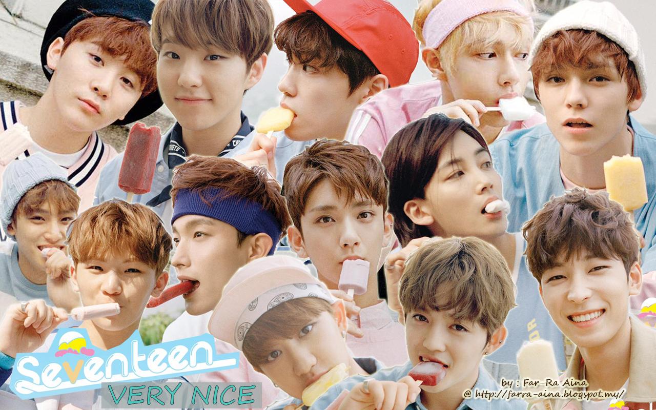 1280x800 K Pop Lover ^^: SEVENTEEN Nice WALLPAPER